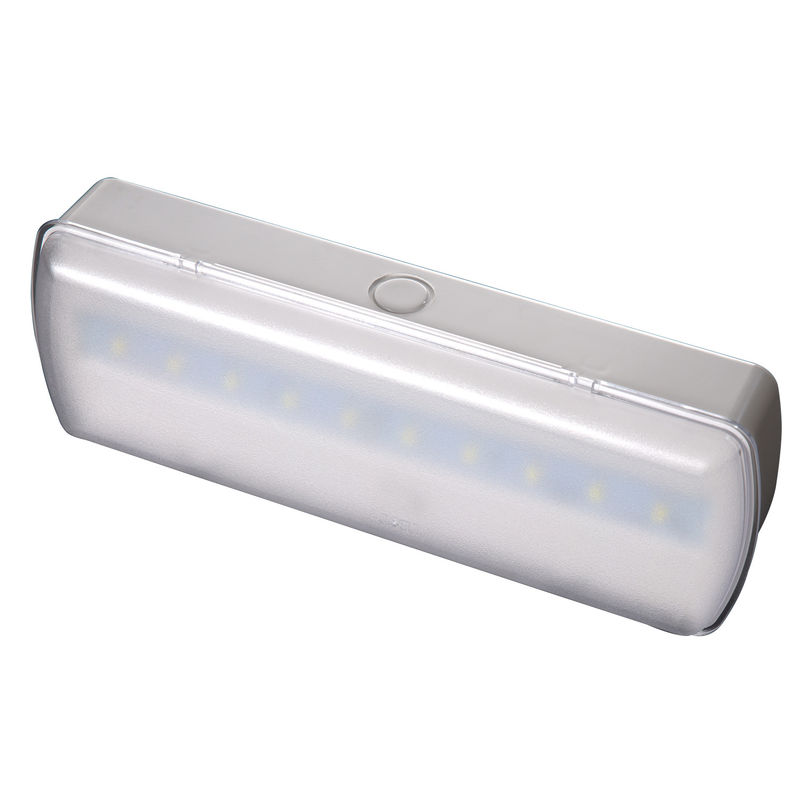 Battery Operated Wall Surface LED Rechargeable Emergency Light IP20 50Hz / 60Hz