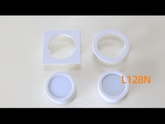 Wand-Oberfläche der Batterie-brachte wieder aufladbare Notbeleuchtungs-LED an