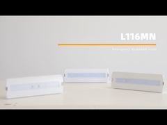 220V wieder aufladbare Notbeleuchtung 3W Zhuiming LED