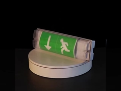 3W LED-Notlicht 6000K Wasserdicht an der Wand montiert