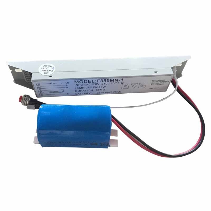 LED Notlicht Stromversorgung Li-Ionen-Batterie 14,8 V 2,25 Ah 3 Stunden F355M