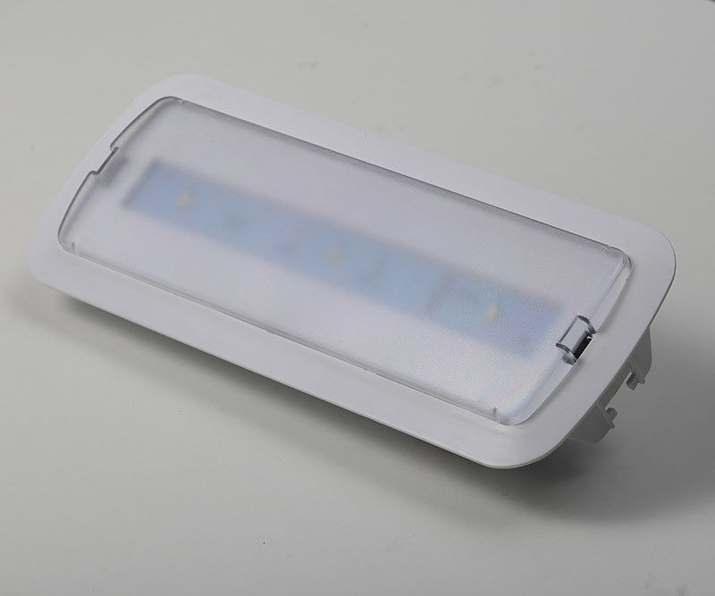 200lm Gewerbliche LED-Batteriebetriebene Einbau-Decken-Notleuchte mit Notstromversorgung 6 Stück SMD 5730 L116N-B1