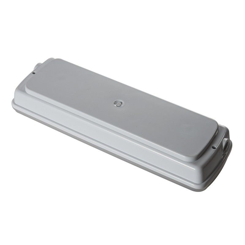IP65 Wasserdichte Notleuchte 3W Dauerbetrieb LED Feuchtraum Außen PC-Abdeckung L121N