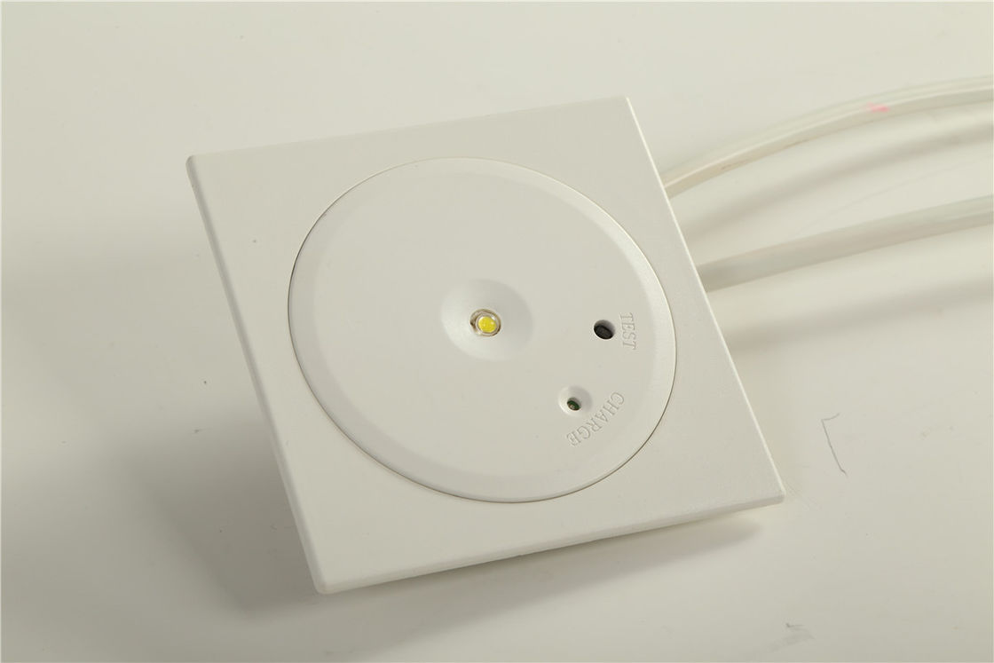 CE-geprüftes LED-Einbau-Downlight-Feuernotlicht mit 1-Watt-SMD-LED in Weiß und Ni-Cd-Akku