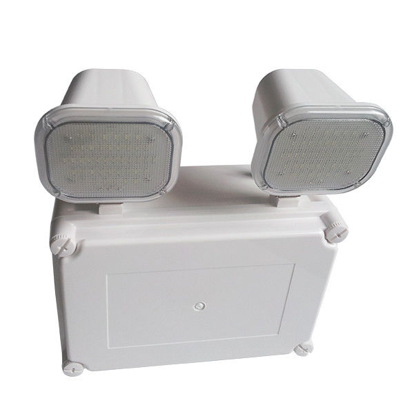2x4W Notstrom-Industrie-Notleuchte, wasserdicht, IP65, für feuchte Umgebungen, Außenbereich, Twin-Spot TL084AN