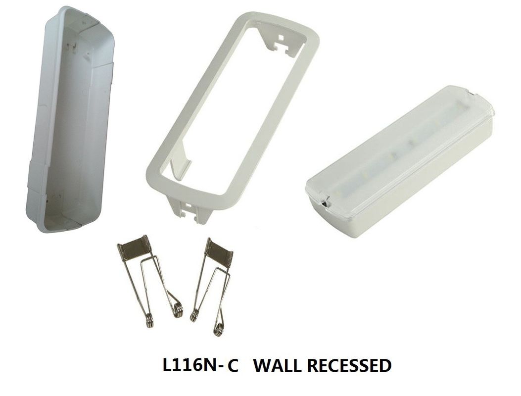 LED-Notlicht mit Batterie IP20 SMD 5730 L116M-C