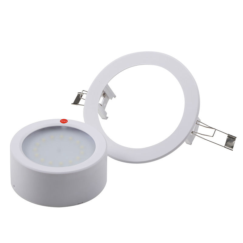 LED-Decken-Einbaulicht 3W Notlicht ABS Gehäuse 60Hz 5pcs SMD Ni-Cd Batterie L128N