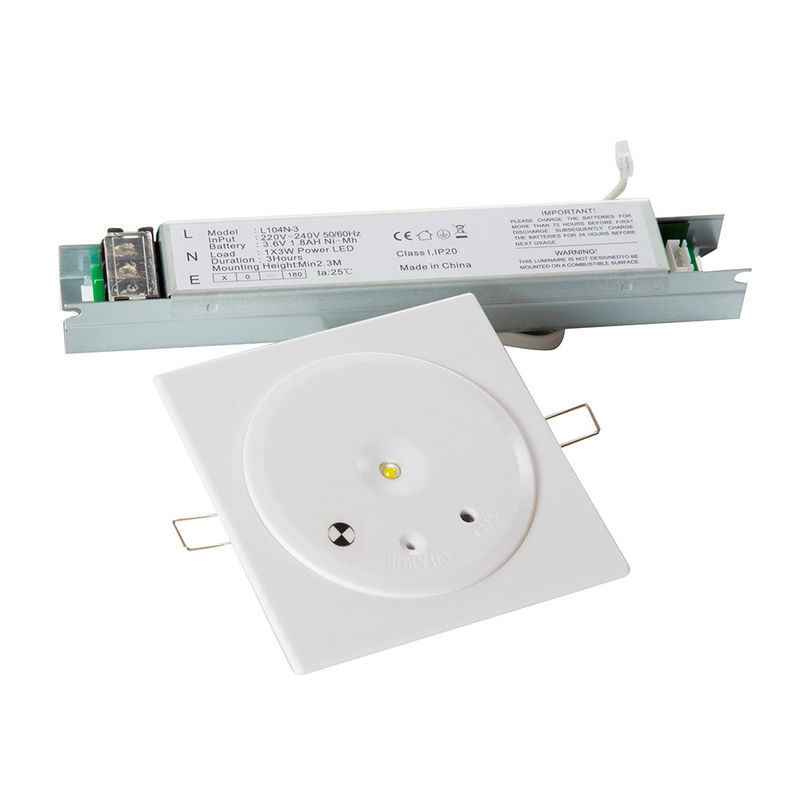 3 Stunden Dauer LED-Notlicht mit 3W SMD-Weiß-LED für die Decke