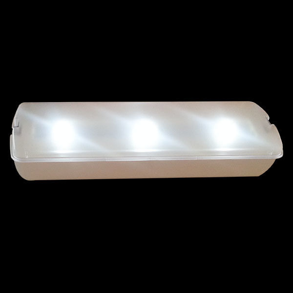 AC Power LED wiederaufladbare Wand-Erscheinungslicht mit Batterie Backup Brandschutz ABS Gehäuse L116M-C