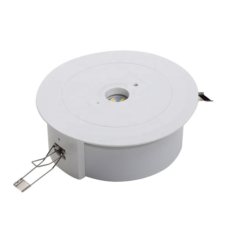 3 Jahre Garantie LED Einbau-Decken Notleuchte mit Notstromversorgung ABS-Gehäuse IP20 L114MN-B