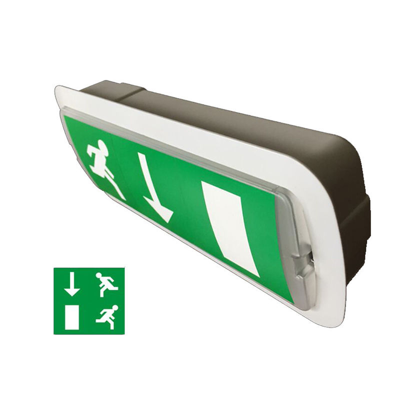 220V 240V Wandverstärkte Batteriebetriebene wiederaufladbare Notlicht mit Batterie-Backup 50Hz 60Hz