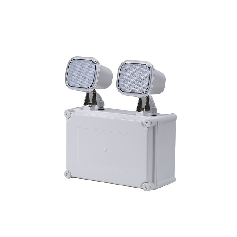High Lumen 2x6W LED Twin Spot Notlicht 3 Jahre Garantie 50000 Stunden Lebensdauer