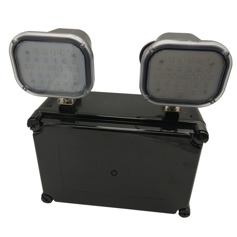 220V Eingang 2x6W Twin Spot LED Notlicht 3 Jahre Garantie 50000 Stunden Lebensdauer