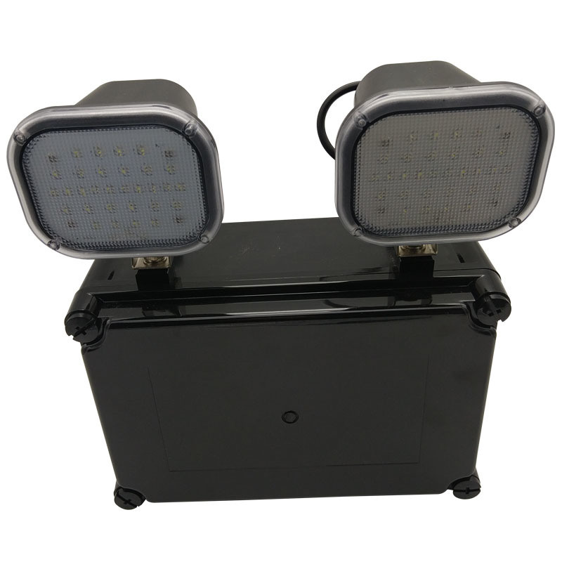 220V Eingang 2x6W Twin Spot LED Notlicht 3 Jahre Garantie 50000 Stunden Lebensdauer
