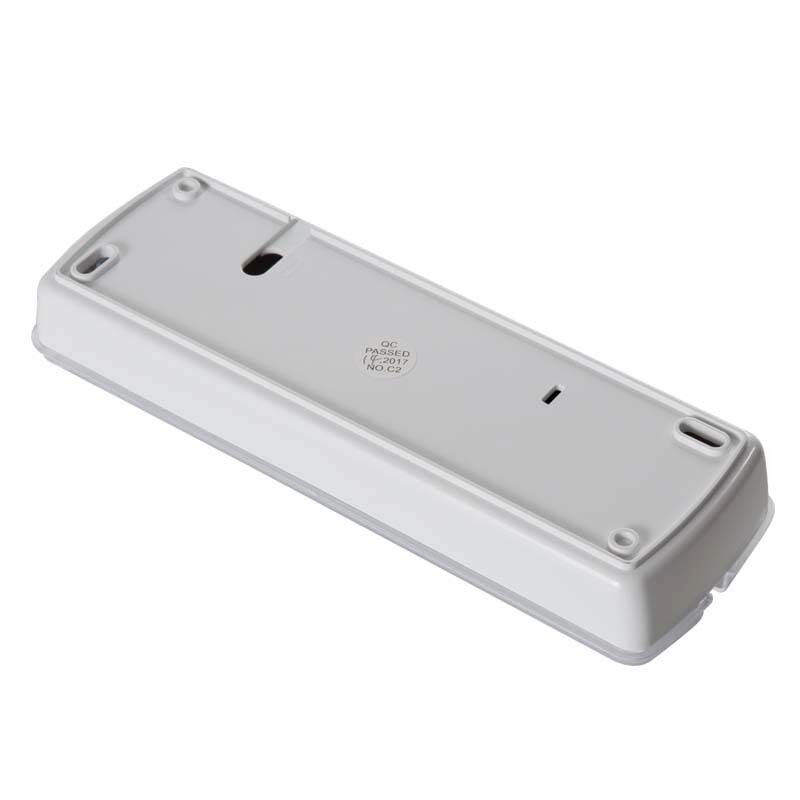 220V Oberflächengestellte LED-Wiederaufladbare Notlicht mit 3 Stunden Sicherung und Kunststoffkonstruktion