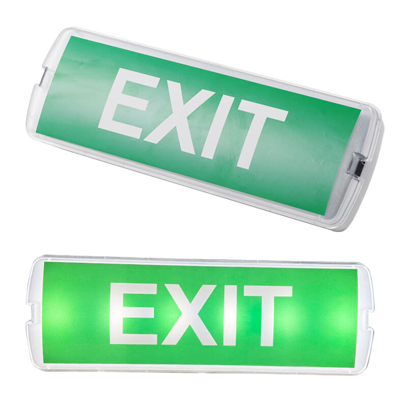 Permanente wiederaufladbare Notfall-Wandleuchte aus Kunststoff mit 3 Stunden Notstromversorgung und Ni-Cd-Akku, IP20-Schutzart