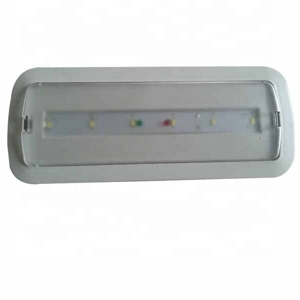 3 Watt Wandmontierte Decke Eingebaute LED Wiederaufladbare Notlicht 3 Jahre Garantie 180 Minuten Backup