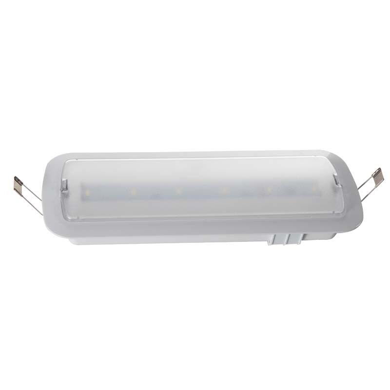 LED-Decken-Ausfahrtscheinwerfer mit Einschalllicht Ni-Cd-Batterie 3 Jahre Garantie 6500K