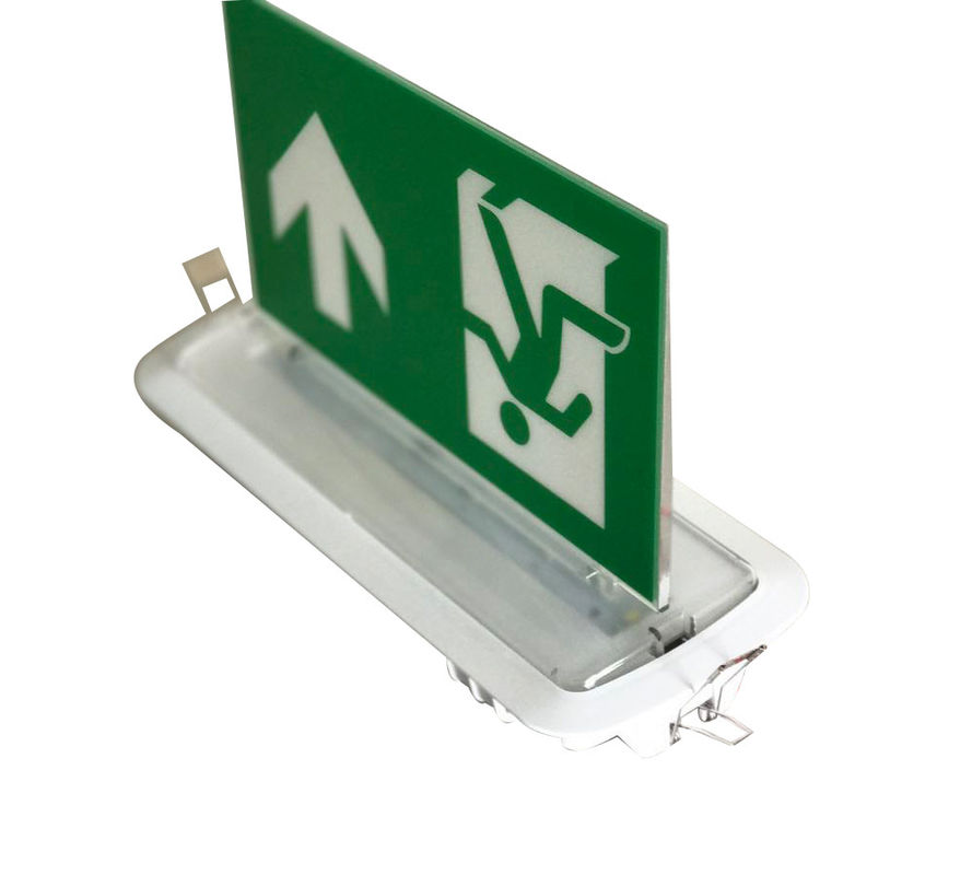 Kleine LED-Decken mit eingebettetem Ausgangsschild Notbeleuchtung 3 Stunden Betrieb L116M-E