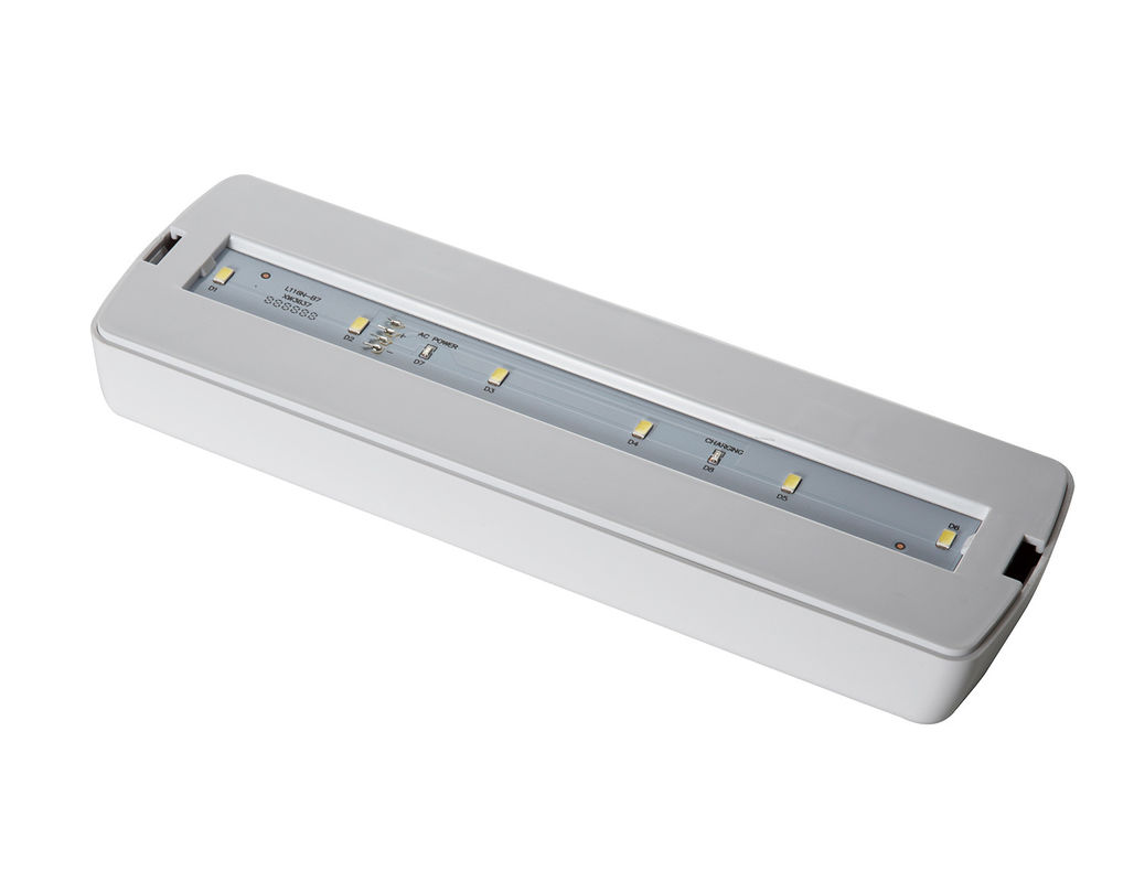 Batteriebetrieb Gefrorene Abdeckung LED eingebettete Decke Notröhre Licht mit Batterie Backup Wechselstrom L116M-B