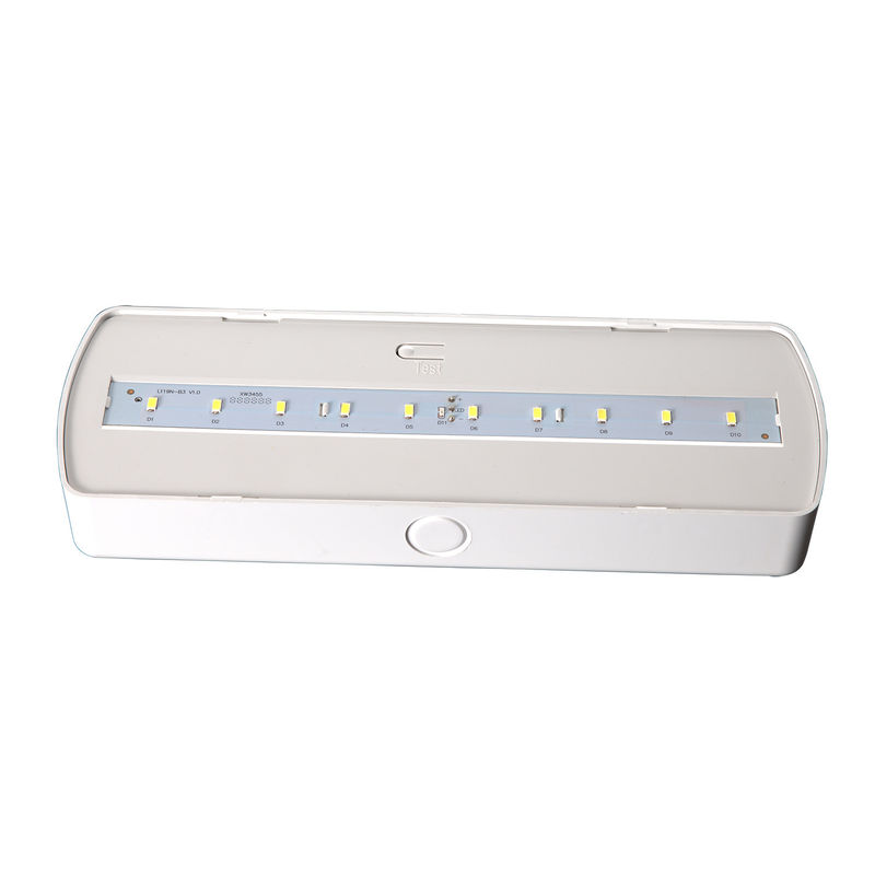 Feuerbeständigkeit ABS LED Notlicht 3,6V Ni-Cd Batterie 3 Stunden Dauer L119N-A
