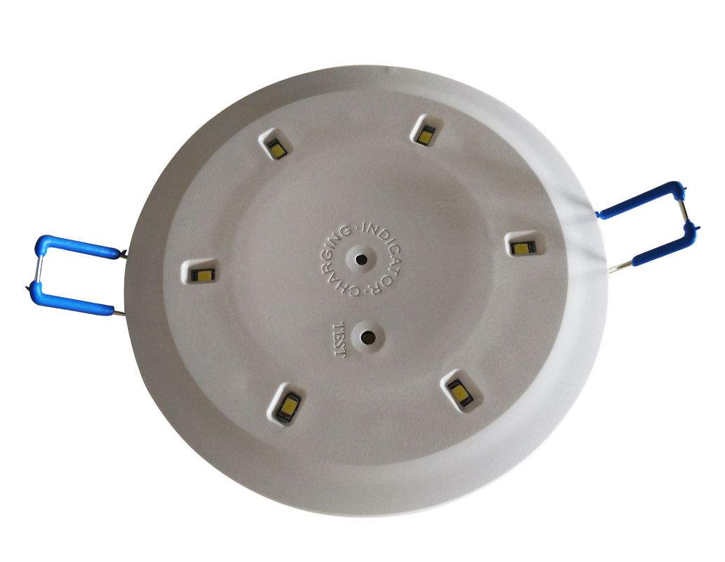 LED-Notdeckenleuchte mit eingeschlossenem Licht 3,6 V Ni-Cd Batterie Stahlgehäuse IP20 L117N