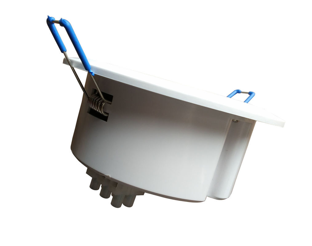 LED-Notdeckenleuchte mit eingeschlossenem Licht 3,6 V Ni-Cd Batterie Stahlgehäuse IP20 L117N