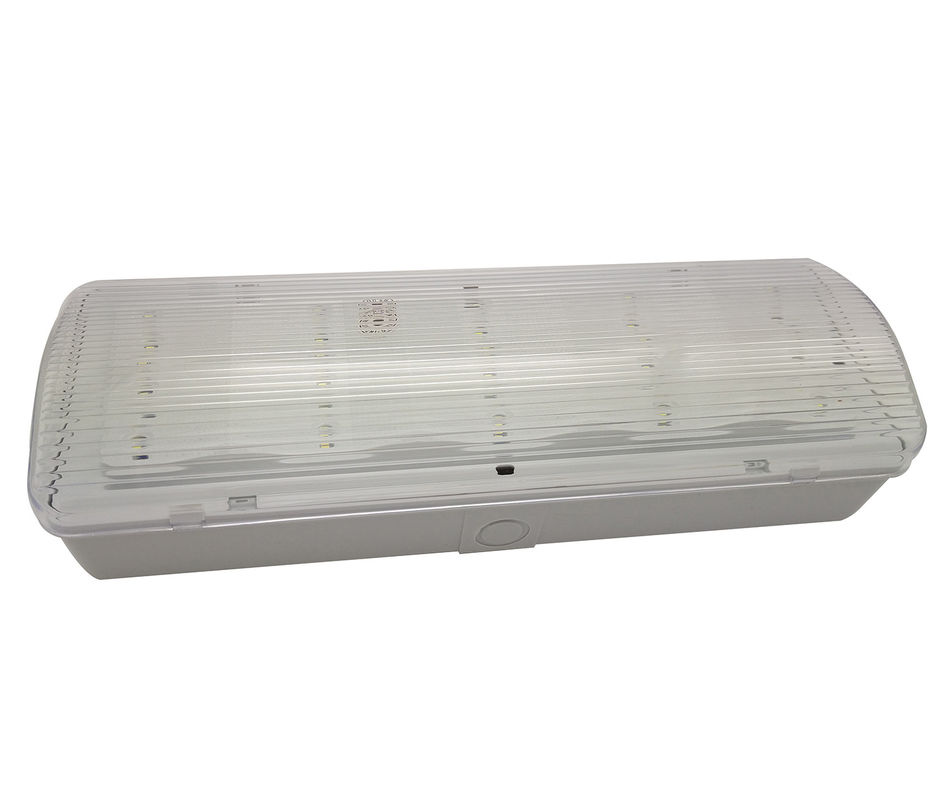 Feuerretardant ABS Gehäuse LED Wiederaufladbares Notlicht mit Batterie Backup 15pcs SMD LED 3 Stunden Dauer