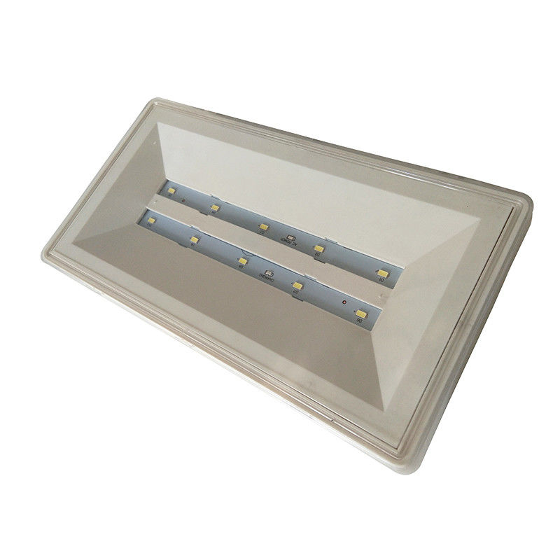 220V Dauerbetrieb Wasserdichte LED Notleuchte IP65 Feuchtraum ABS Gehäuse Ni-Cd L212N
