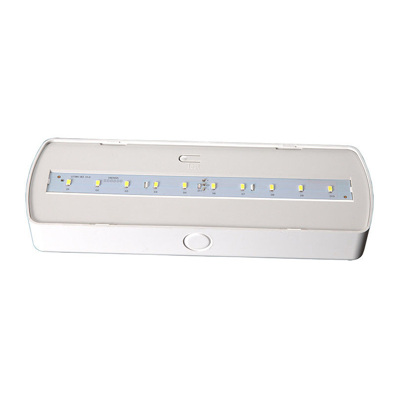 Brandschutz ABS LED Notlicht mit 10 SMD 5730 LED und 3.6V 1.8Ah Ni-Cd-Batterie