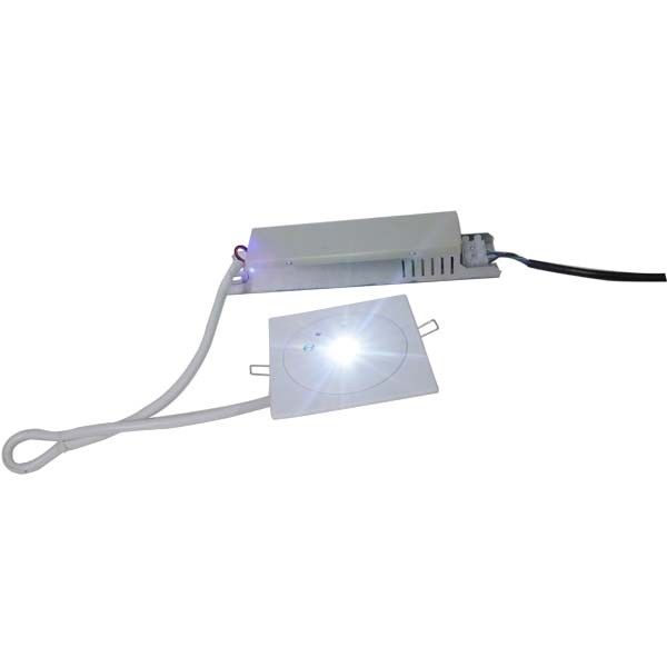Nicht gewartete 3W Einbau-Notleuchten mit Notstromversorgung LED-Notfall-Downlight 3 Stunden