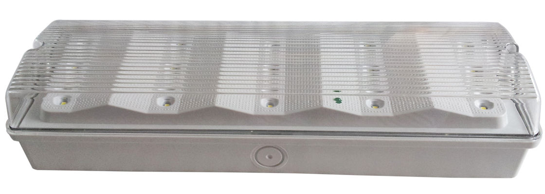 Wiederaufladbare kommerzielle LED-Decken-Notleuchte für den Außenbereich mit Notbatterie, PC-Diffusor, IP65 EL015EN
