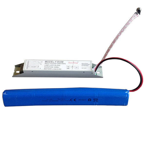 Batteriebetriebene Notlicht-Stromversorgung mit Li-Ionen-Batterie 14,8 V 6,0 Ah und Selbsttestfunktion für mehr als 3 Stunden