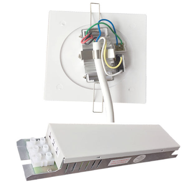 Anpassung IP45 nicht gewartete 1W LED wiederaufladbare eingebettete Decken Notlicht mit Batterie Backup PC Platte