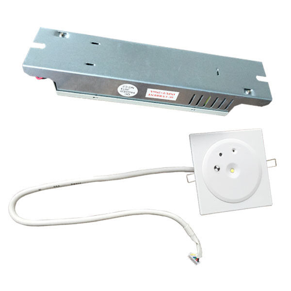 Anpassung IP45 nicht gewartete 1W LED wiederaufladbare eingebettete Decken Notlicht mit Batterie Backup PC Platte