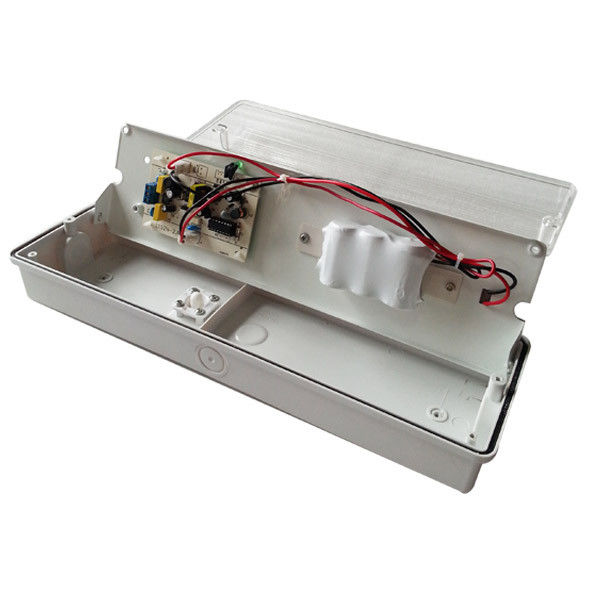 Batteriebetriebene, selbsterkennende, wasserdichte Notbeleuchtung für den Außenbereich, IP65, für feuchte Standorte, wiederaufladbar, EL030AN