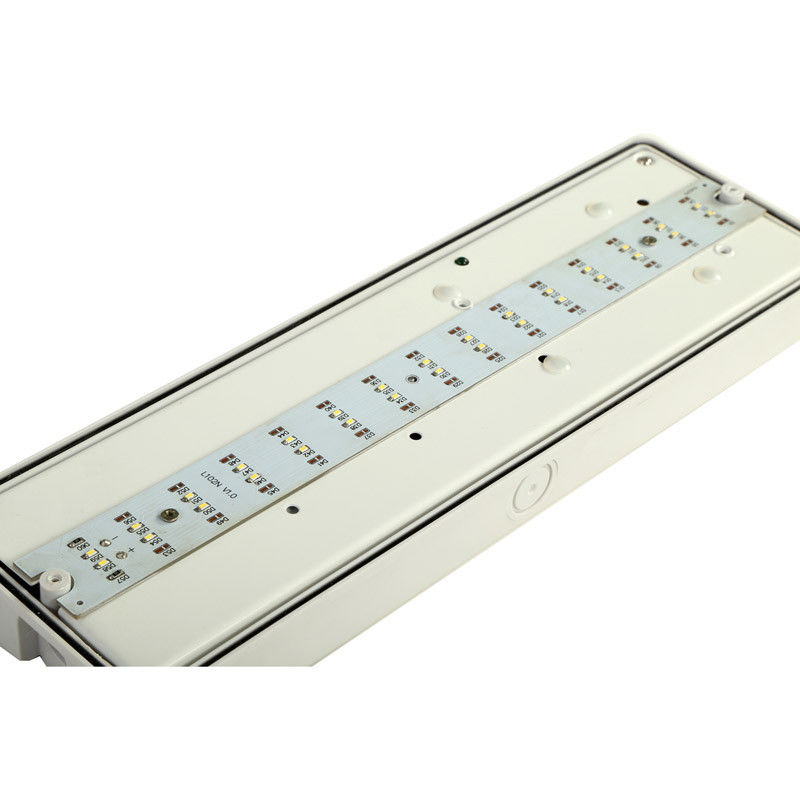 Batteriebetriebene, selbsterkennende, wasserdichte Notbeleuchtung für den Außenbereich, IP65, für feuchte Standorte, wiederaufladbar, EL030AN