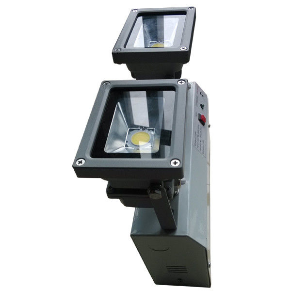 Gewerbegebäude Selbsttest Twin Spot Notleuchte 2x10W COB LED L109N-2