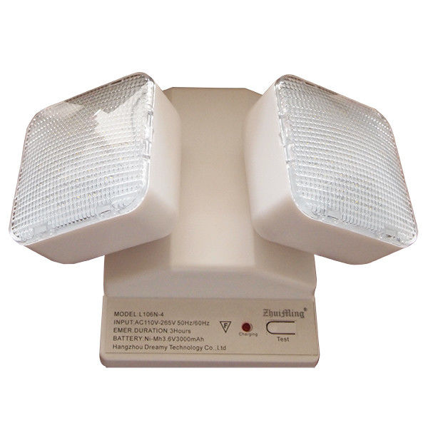 Wandmontierte LED-Twin-Spot-Notlicht 3,6 V Ni-Cd-Batterie IP20 TL030CN